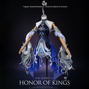 雾都动漫王者cos貂蝉馥梦繁花双形态无双慕夏二次元cosplay服装女