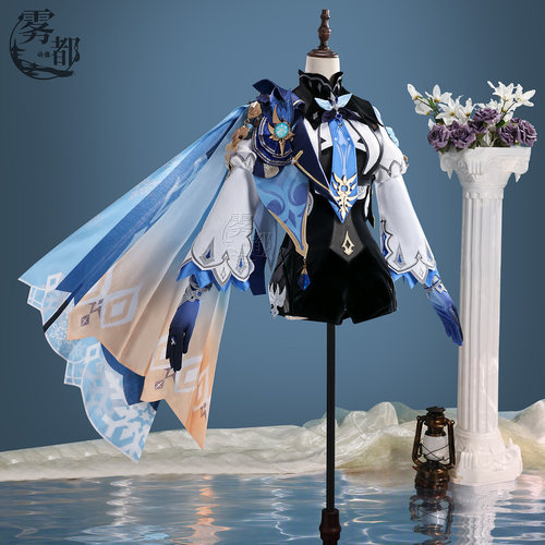 雾都动漫原神优菈cos服