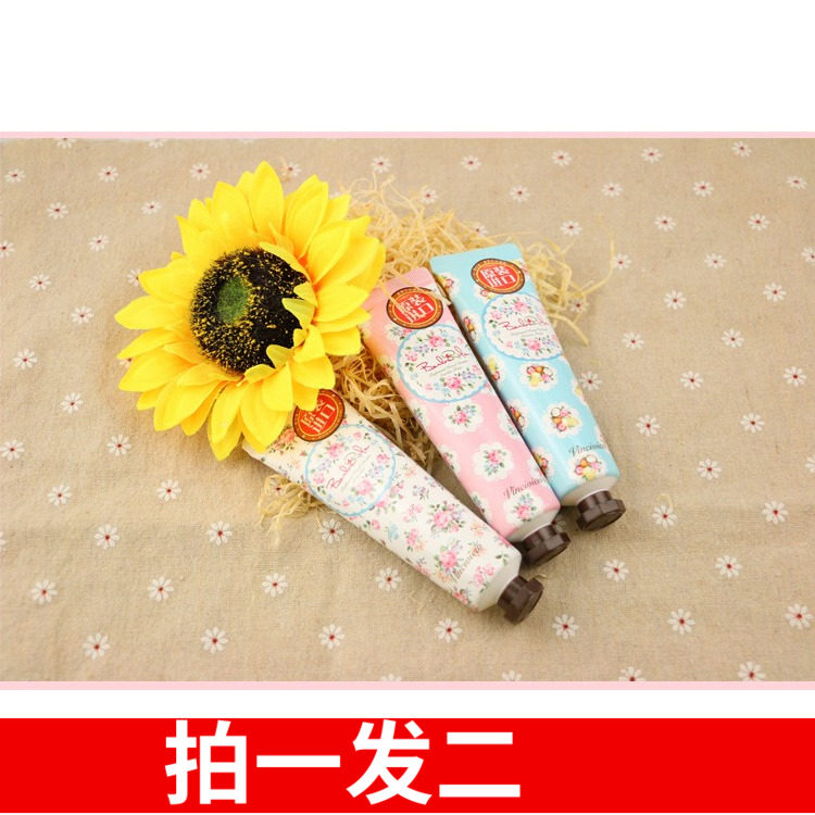 买1送1正品韩国进口施姈芭芭瑞拉花样护手霜60ml补水保湿 新包装