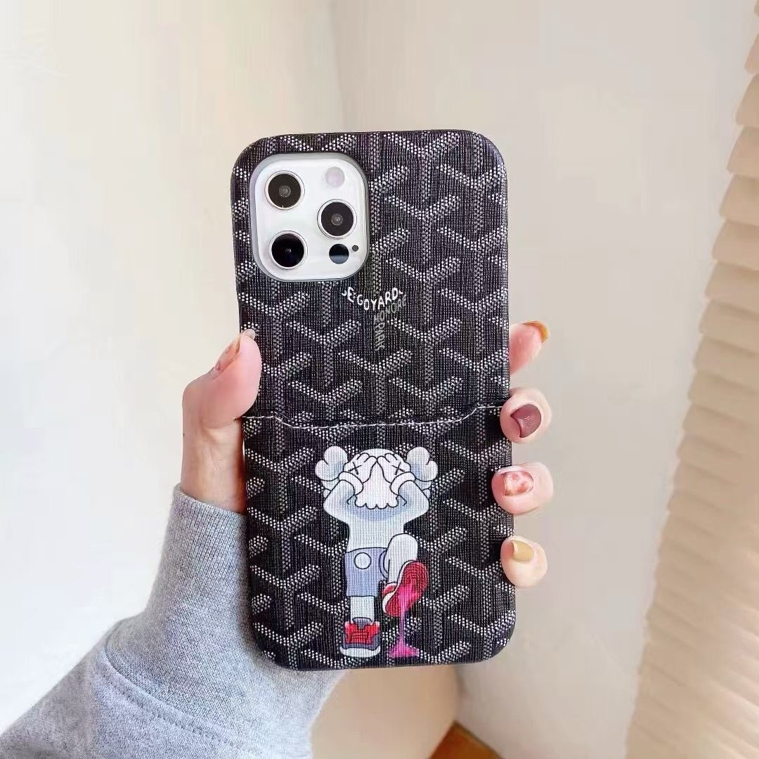 thumbnail for CHOWILL Premium Chao Goya Card Bag Painting for iPhone17 Air 17Pro 15Pro 16Promax 14 13 12 15PLUS Leather Semi Pack Oil-edged Phone Case