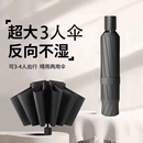 加大加厚加固防晒太阳伞防紫外线遮阳伞女两用 超大晴雨伞折叠男士