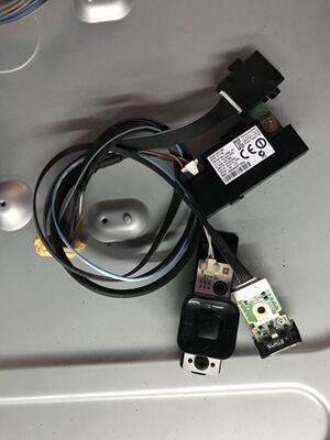 有开机图原装三星UA65HU7800J无线模块接收头按键板 带线打包发货