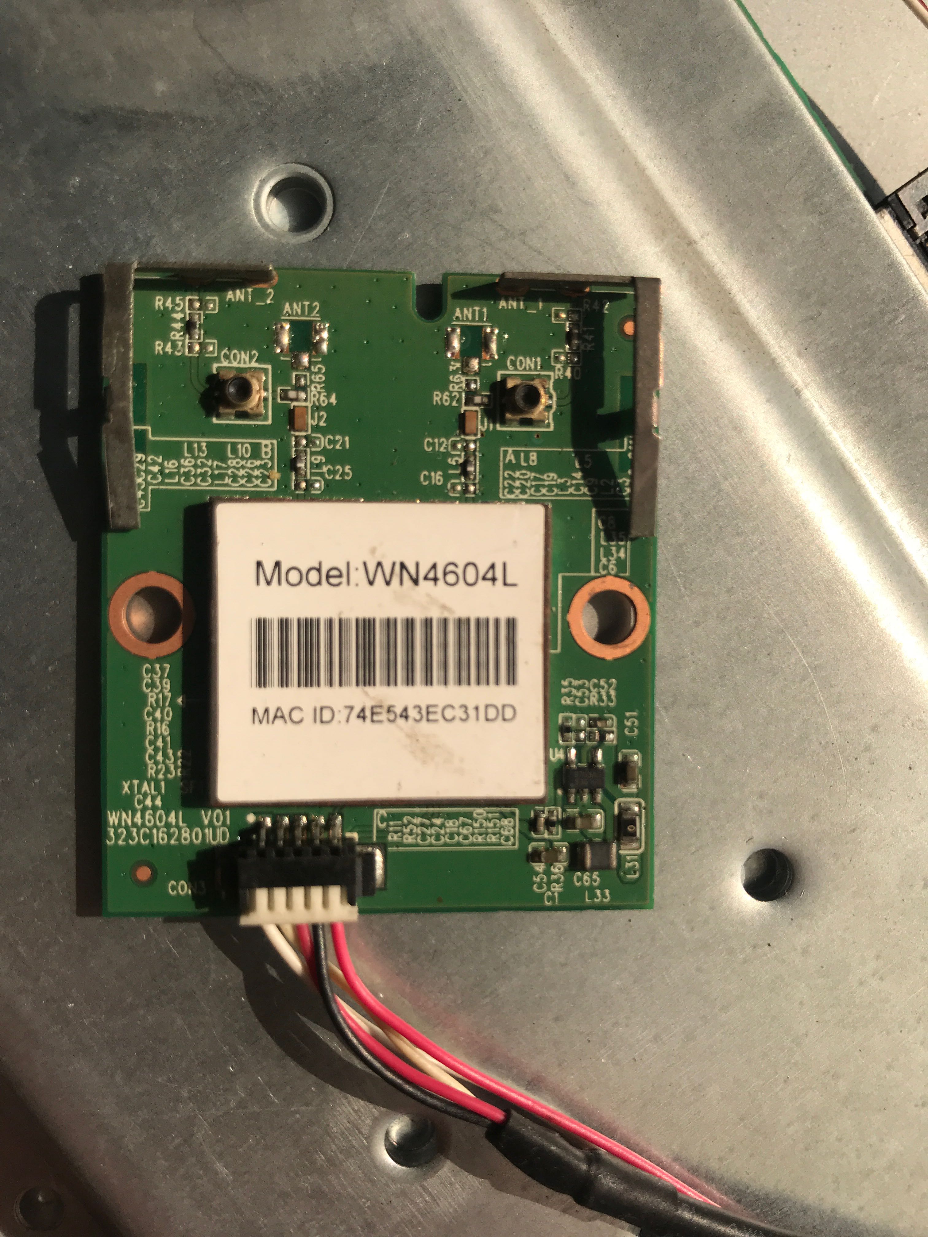 海信LED47K520DX3D电视机无线网卡接收线路板 WN4604L（455）