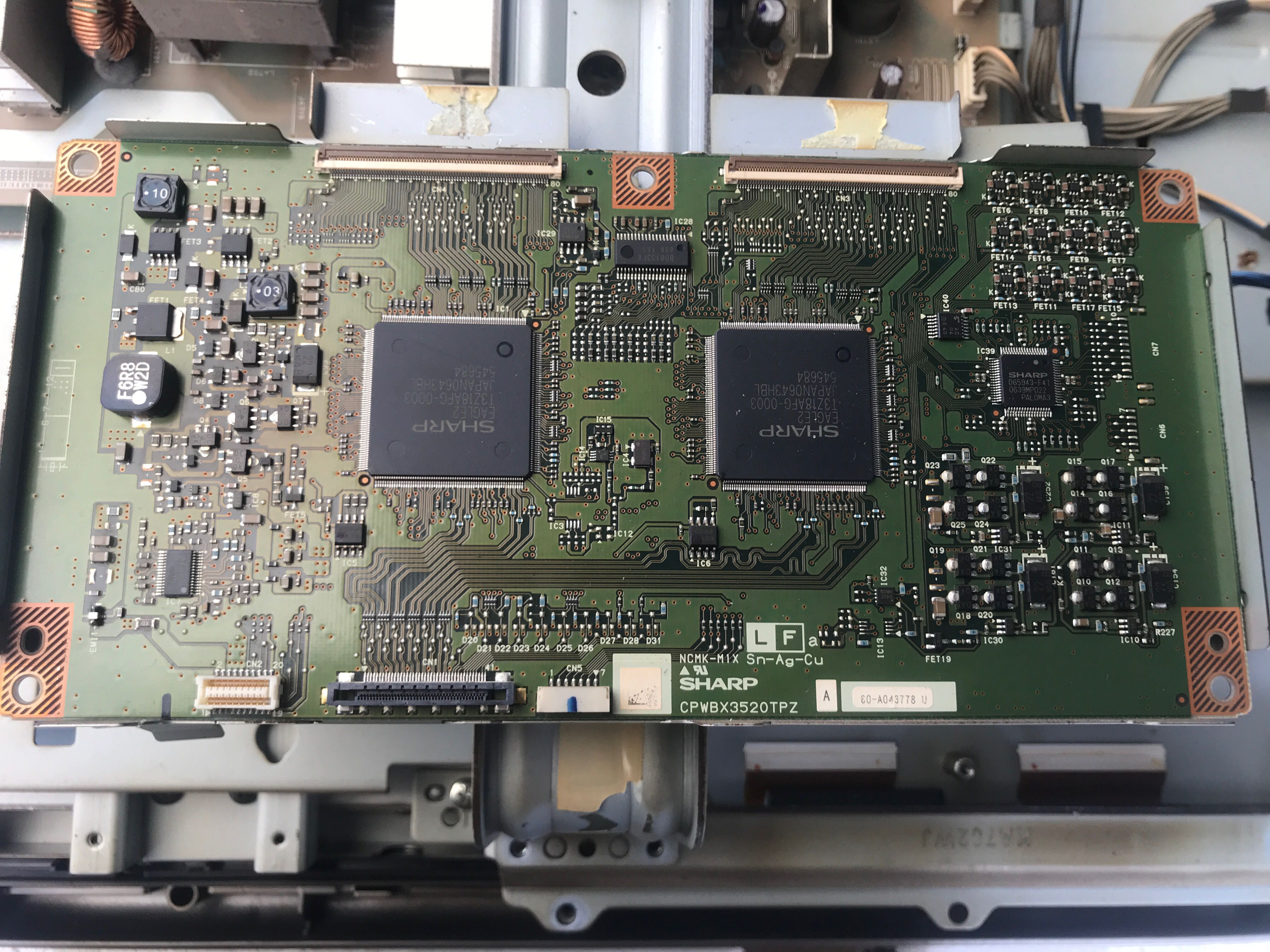 夏普LCD-46B7逻辑板 CPWBX3520TPZ A屏LK460D3LZ10Z（480）