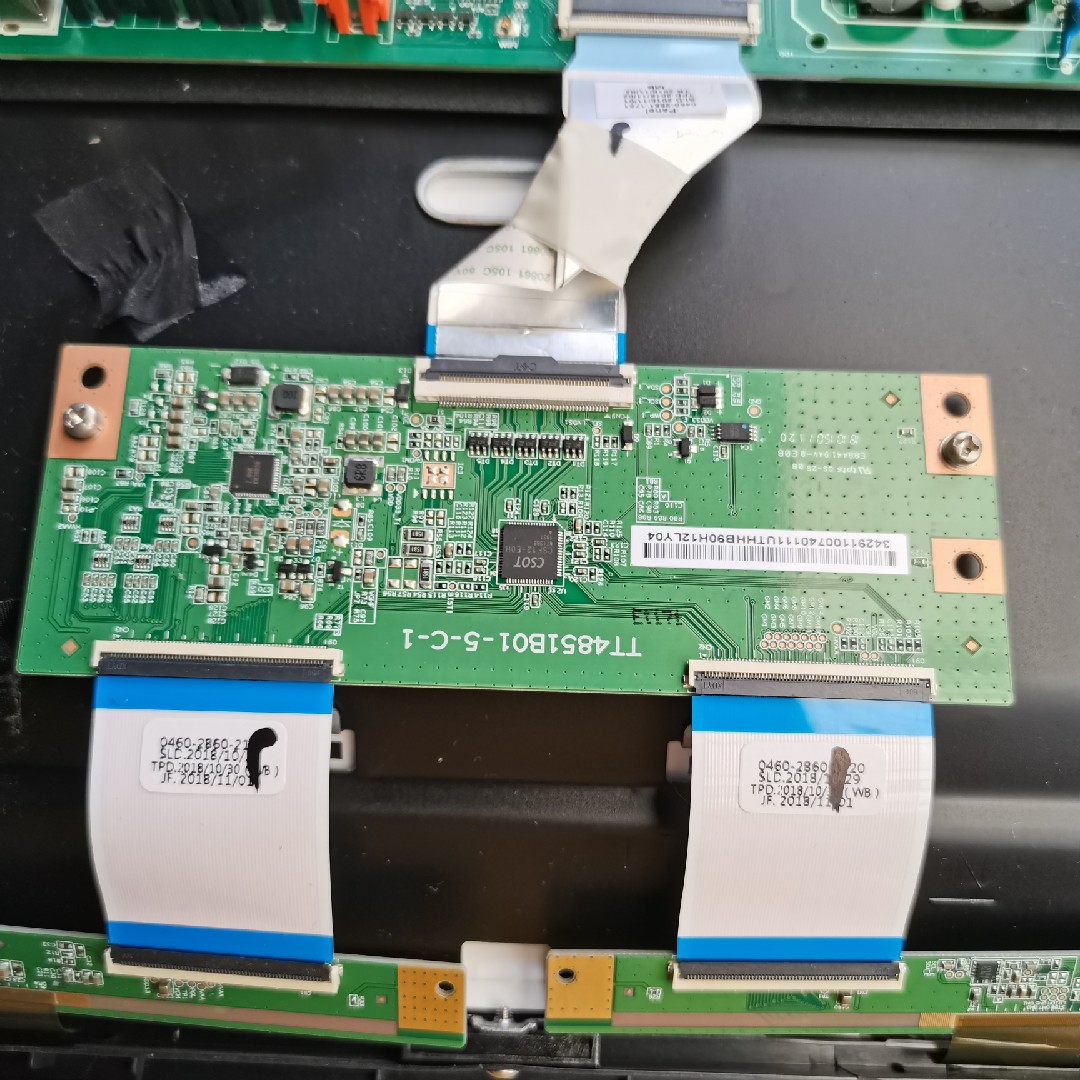 原装 LED49N2600小米 L49M5一AZ 逻辑板 TT4851B01一5一C一1