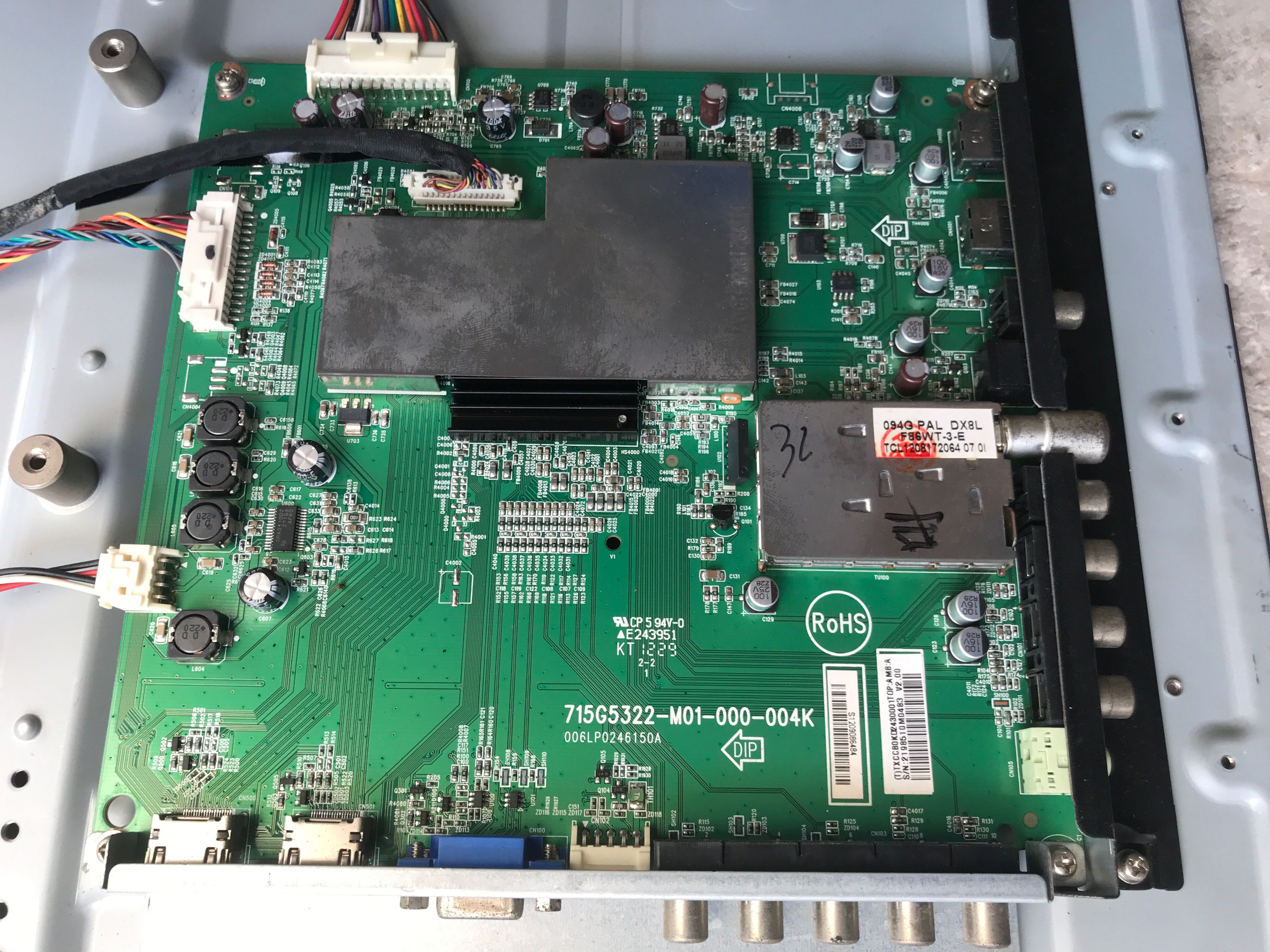 542飞利浦32PFL3326主板715G5322-M01-000-004K屏TPT315B5-A041