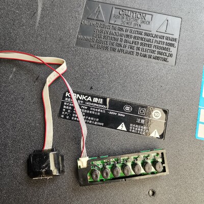 原装康佳LED43F2600C/LED43R6200U按键板35019547接收板35019016