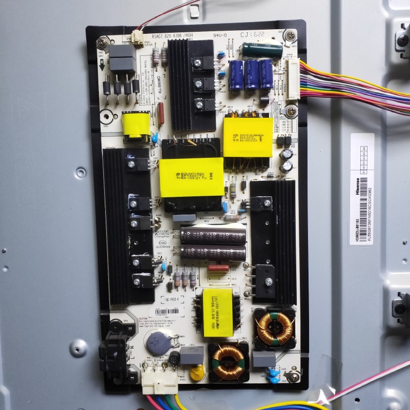 原装海信LED55EC520UA 电源板 RSAG7.820.6396/ROH背光2针