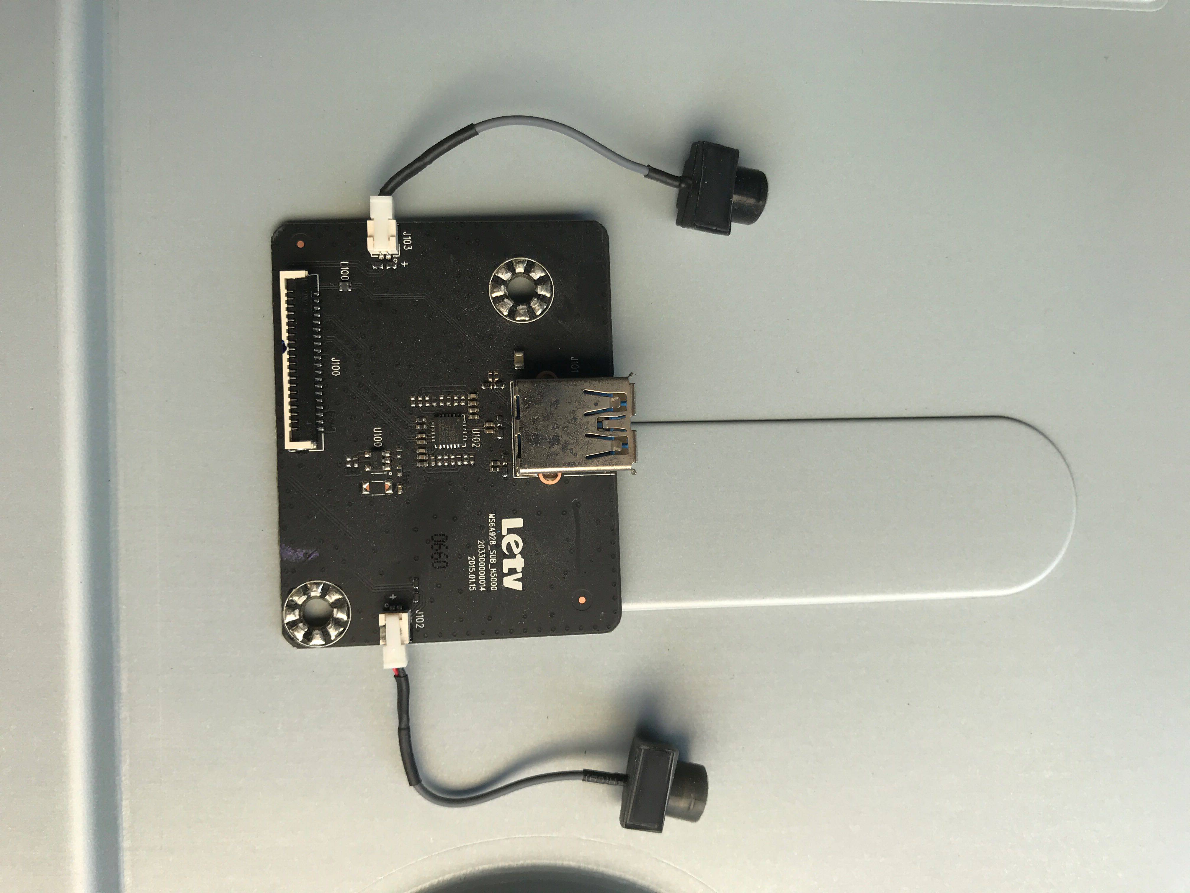 乐视L553C1话筒USB板 MS6A928_SUB_H5000 203300000014带外壳排线