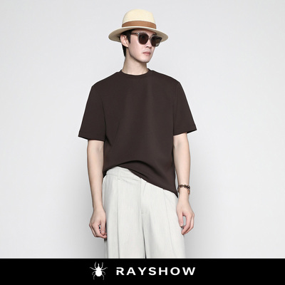 RAYSHOW莫代尔空气层面料短袖T恤