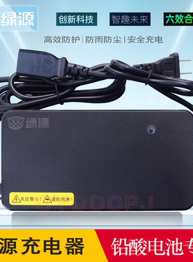 原装绿源电动车充电器60V20Ah72V-30E-2T方针+2绿源充电器国标头