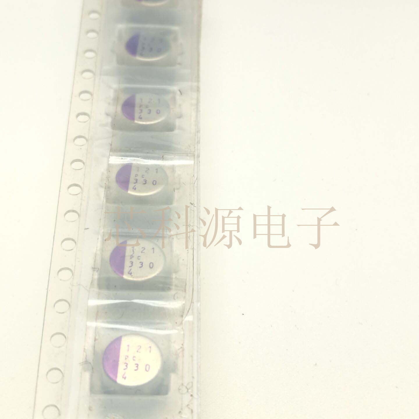 4SVPC330M 三洋固态贴片电容 4V330UF 6.3X5