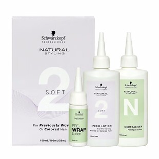 施华蔻Schwarzkopf专业俏翎烫发套装卷发定型药水冷烫发水不伤发