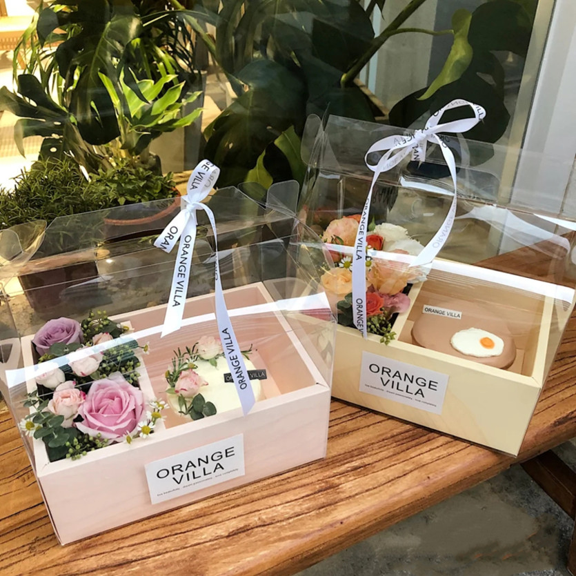 水果花盒鲜花蛋糕礼盒伴手礼品盒