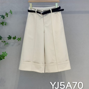 棉47.4%莱赛尔26.7%聚酯纤维24.5%氨纶1.4% YJ5A70女裤