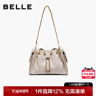 【情人节礼物】百丽女包2026新商场同款小香风单肩腋下包X7499BX6