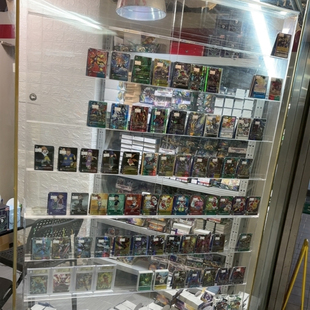 全透明亚克力玻璃橱窗双面展示卡架集卡卡游收藏多层展示柜定做门