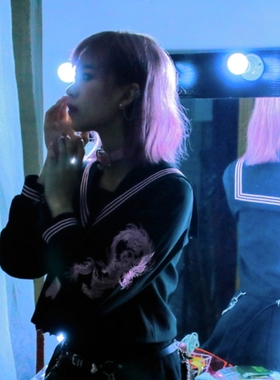 特价芭比龙龙纹原创暗黑不良少女jk制服正统水手服冶田团治