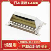 世嘉智尼lamp蓝普设备机器穿线孔过线孔控制盘用线孔盖WSM 150