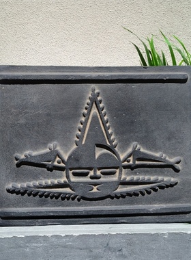 仰韶文化仿古砖雕拓片模具