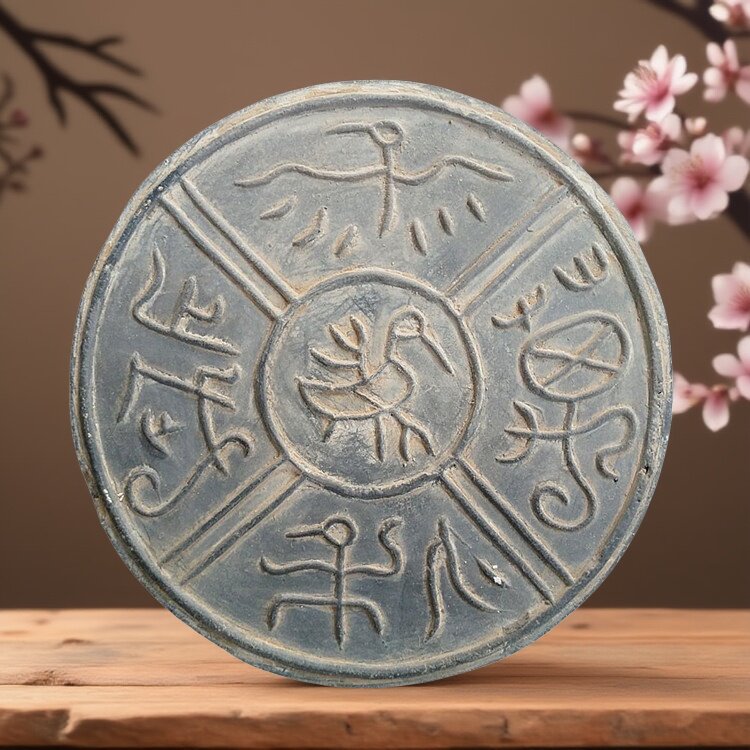 瓦当拓片模具汉代千秋万岁收藏图片