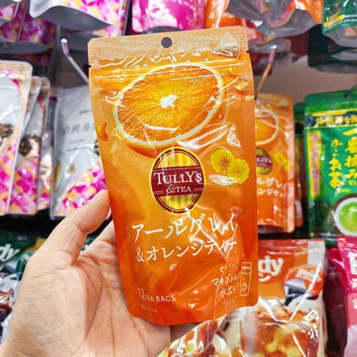 日本进口伊藤园伯爵橙子桃子洋甘菊水果红茶茶包可冷泡12袋入装