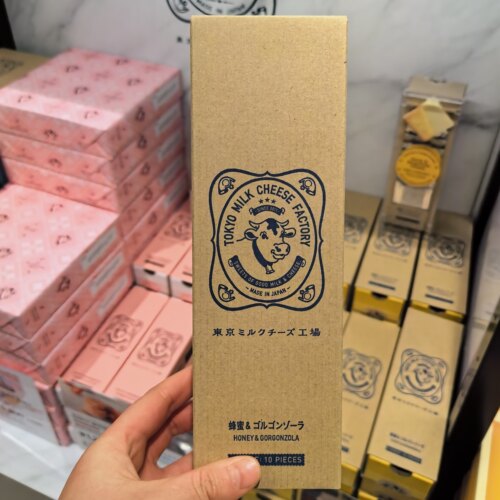日本机场零食东京牛奶Tokyo Milk海盐＆蜂蜜芝士牛头饼干 10片装