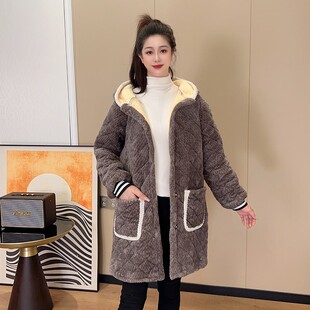 四川省服2025新款女可外穿罩衣加厚休闲外套短款干活上班冬季工作