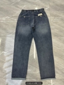 高腰弹力牛仔特体大号男装 裤 子48码 541加肥加大码 300斤夏天薄款