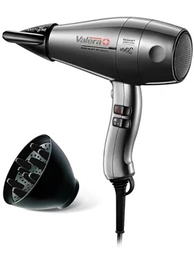 清货正品瑞士VELARA 8600大功率负离子冷热风吹风机 银灰色 2400W