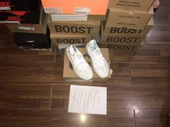 Adidas Yeezy 350V2 椰子350 灰天使 满天星 拼接 灰白侧透FX4348