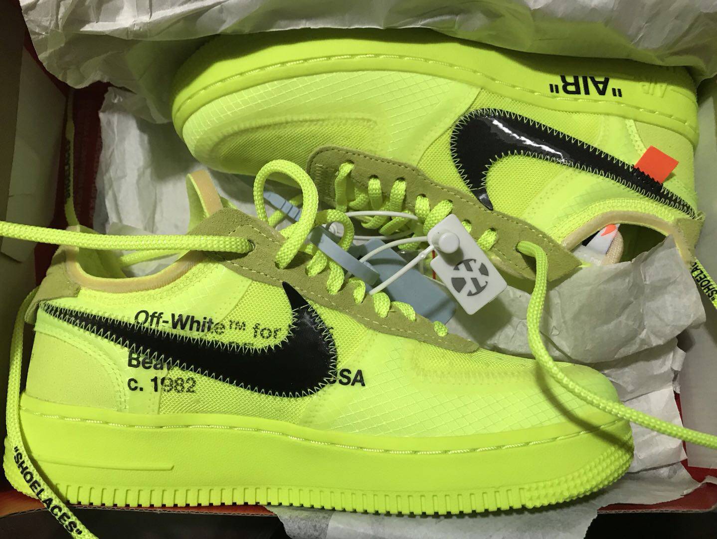 nike ow联名 af1 vp max97 各种限定瑕疵 清仓 少配件 ao4606-001