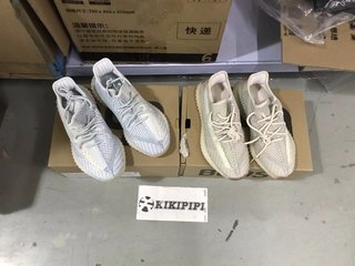 Adidas YEEZY 350 V2 新冰蓝2.0 新芝麻 天使侧透 拼接椰子FW3043