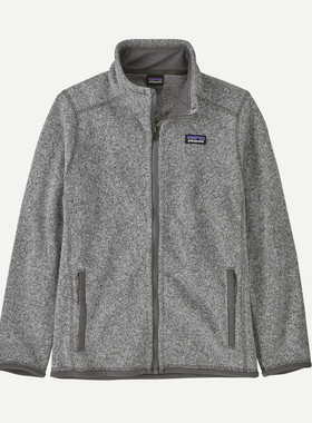 日本直邮男女童 Patagonia抓绒立领保暖外套加绒夹克儿童卫衣针织