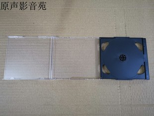 向右打开 双碟盒 黑色光盘盒 2CD盒子 进口 欧版