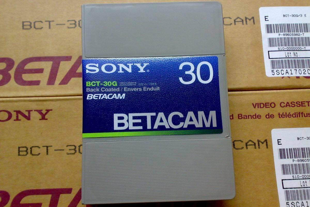 SONY 索尼 BETACAM 30 全新日本产录像带 摄像带 拍摄带