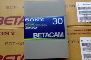 索尼 BETACAM 拍摄带 SONY 全新日本产录像带 摄像带