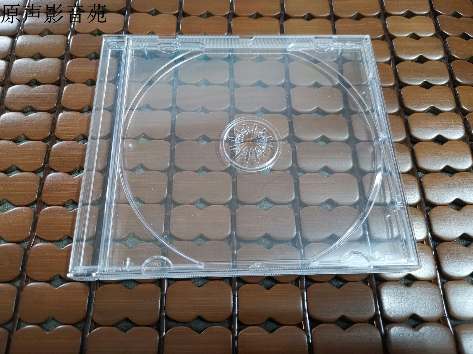 进口 光盘盒 碟盒 老版盒子 透明 CD盒 方点  3对半圆形扣 PS塑料