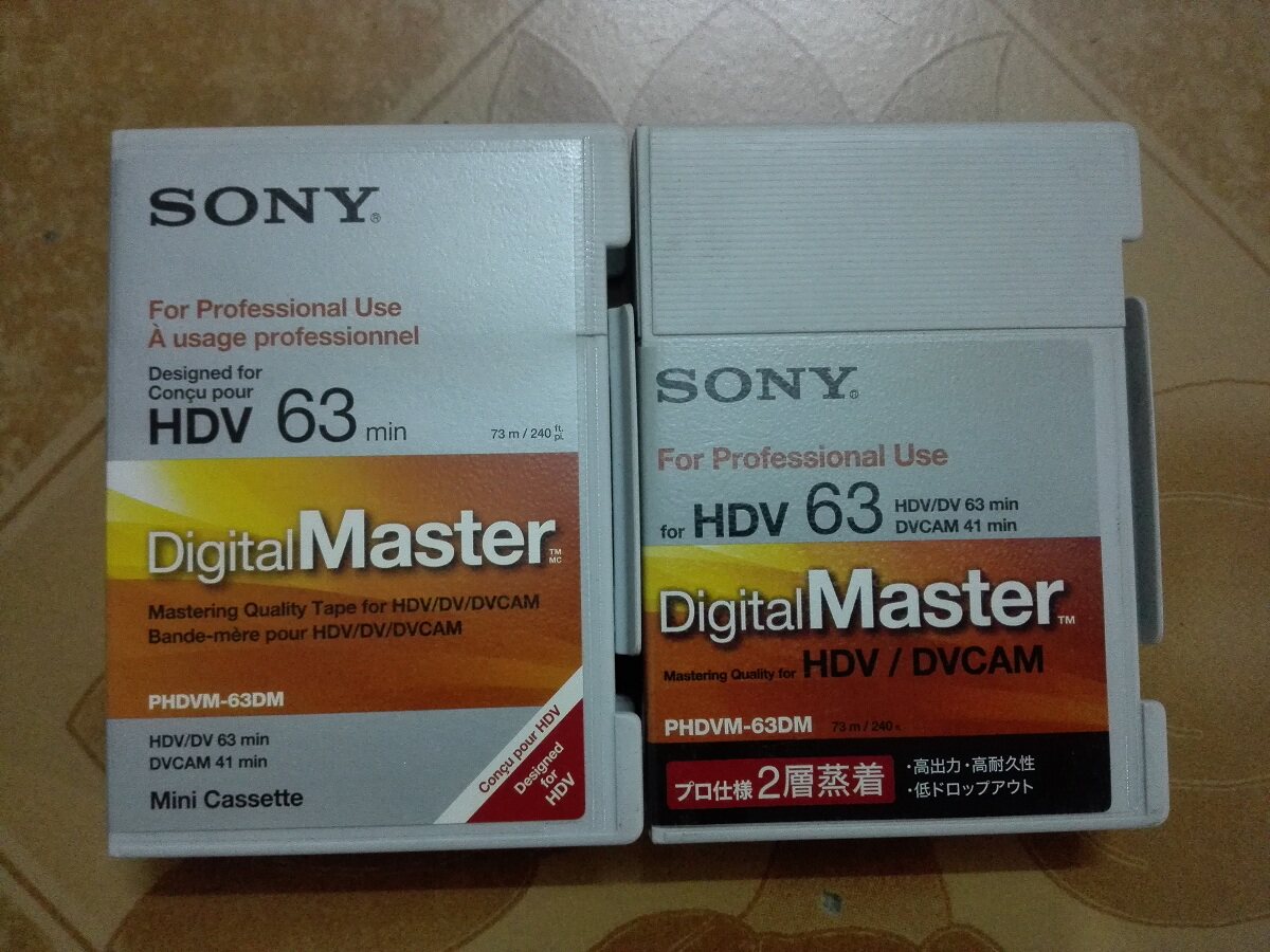 SONY HDV63 DVCAM41 索尼专业磁带 DV高清录像带 mini dv 全新