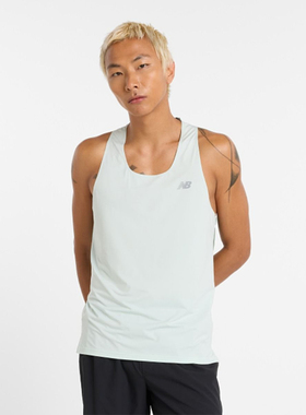 NEW BALANCE 男背心NB运动服上衣户外跑步防风吸汗舒适NJE24181
