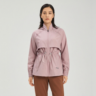 JACKET女夹克休闲防风连帽 WOVEN Asics亚瑟士NAGINO ACTIBREEZE