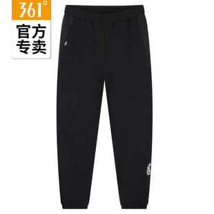 女裤 宽松休闲针织长裤 2025秋季 收口运动裤 56Z539720 新款 361度正品