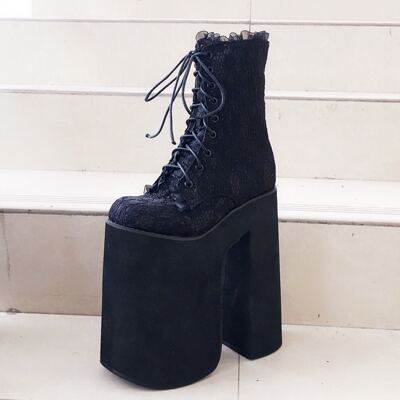 antaina礼服鞋主持人炫彩短靴