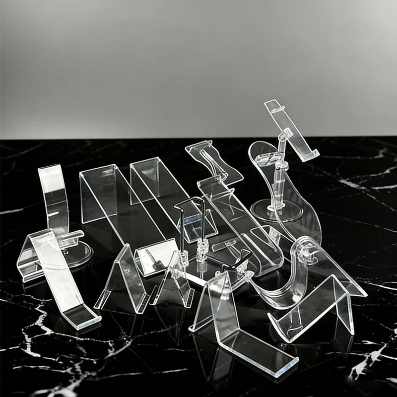 加厚鞋架鞋店展示架精品儿童男女鞋展架塑料透明凉鞋撑单鞋托