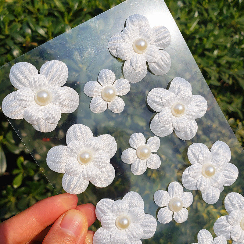 白色花朵立体贴纸 white floweres stickers  handmade sticker|ruв категории электронный словарь/электрический бумажных книг/канцелярские принадлежности, бумажные книги, наклейка - от Buy2taobao.com для оказания профессиональной услуги покупки агента Taobao