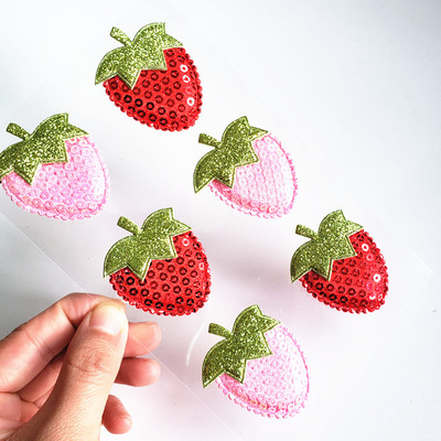 草莓贴画布贴纸红草莓儿童成长册
