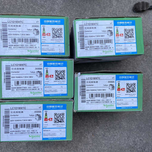 询价购-LC1D18M7C  全新施耐德交流接触器 带包装仓库备件