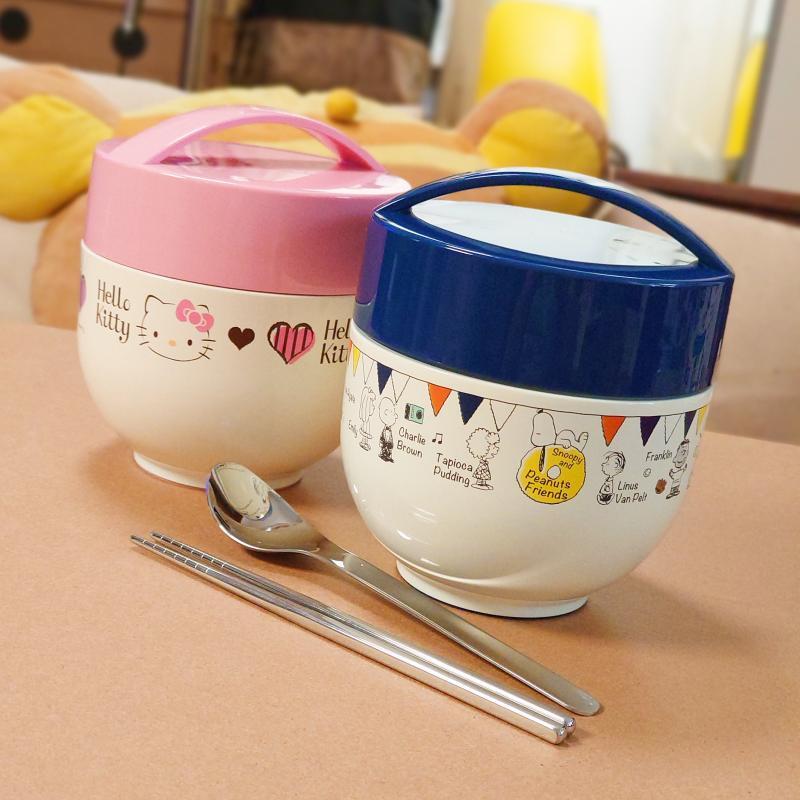 儿童保温饭盒日本进口小学生男女