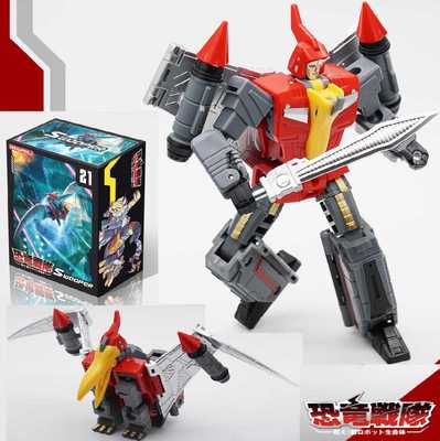 机械恐龙部队变形翼龙飞镖玩具