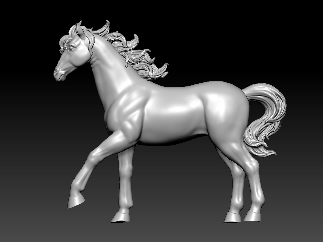 马3D模型高模stl格式